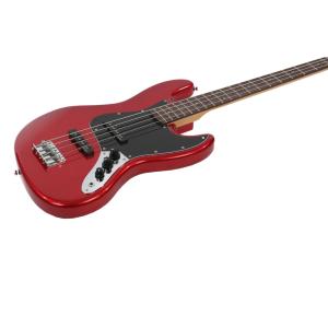 PRODIPE JB80 RA CAR  - Guitare basse PRODIPE GUITARS 4 cordes Candy RED