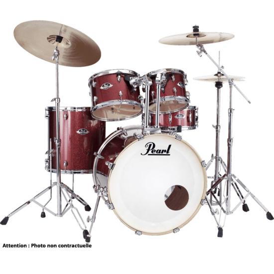 PEARL PPA EXX725SBRC-704 - Rock 22" 5 fûts - Black Cherry Glitter