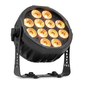 BEAMZ - PAR à LED sur batterie, 12 x 20 W RGBALC, DMX, étanche IP65