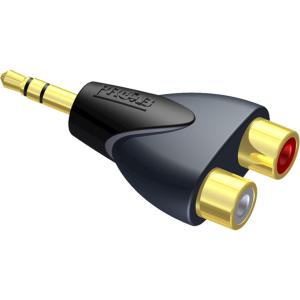 PROCAB - CLP211 - Classic adaptateur jack 3,5 mm mâle - 2x RCA femelle