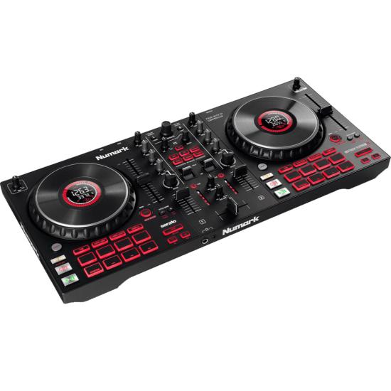 NUMARK DNU MIXTRACKPLATFX - 4 voies + 16 pads + carte son + écrans