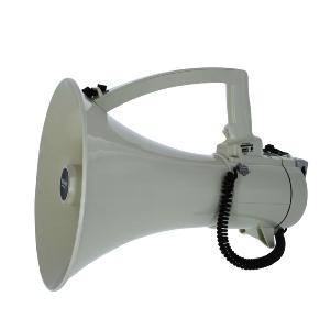 POWER ACOUSTICS MEGAPOWER 45M BAT - Megaphone 45W avec Combiné Sur Batterie