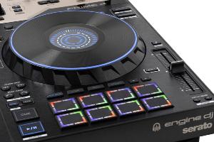 DENON DDE PRIME4-G2 - Système DJ autonome 4 voies, 16 pads MPCe, Stems autonomes