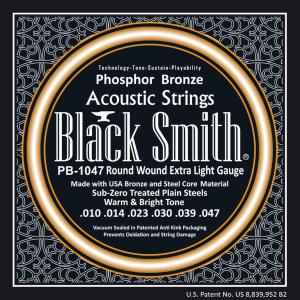 BLACK SMITH PB1047 - jeu cordes acoustique 10-47