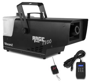 BEAMZ RAGE1800 - Machine a neige avec CONTROLEUR SANS FIL + PROGRAMMATEUR