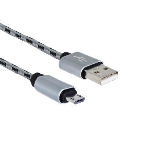 YOURBAN USB A-MICRO USB 3M BL - Câble USB / Micro USB 3m BL