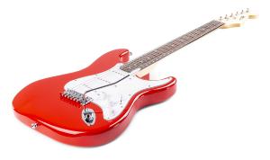 MAX GIGKIT PACK ROUGE-2 - PACK GUITARE ÉLECTRIQUE GIGKIT ROUGE