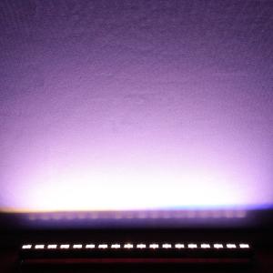 POWER LIGHTING UV BAR LED 54 WW - Barre à Led UV 18x3 - Blanc Chaud Et Froid