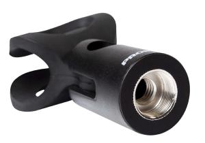 Proel APM35 - Pince micro, diamètre 22 à 27 mm, double filetage 3/8" et 5/8"