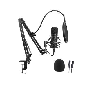 POWER STUDIO VIBE B1 BUNDLE XLR - Pack micro XLR + Stand + Accessoires