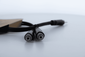 CORDIAL ECL EY0.3WYY - Mini-Jack / Jack - Fiche 3,5mm stéréo / 2x 3,5mm fem. st