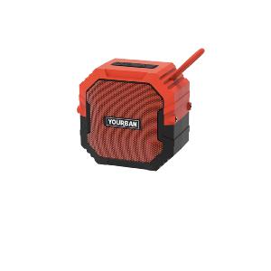 YOURBAN GETONE 15 RED - Enceinte Nomade Bluetooth Compacte - Couleur Rouge