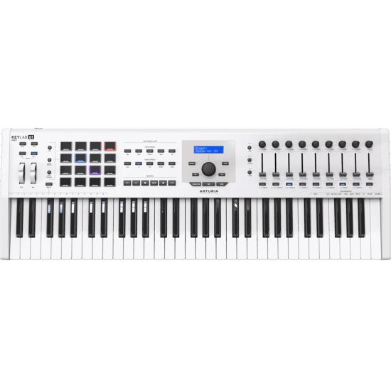 ARTURIA OAR KEYLABMKII61-WH - clavier maitre 61 touche - blanc