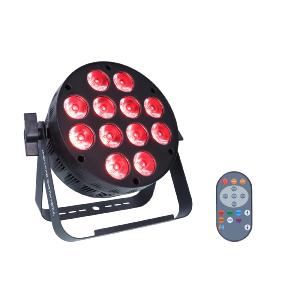 POWER LIGHTING XPRO PAR 12x10W HEXA - Par Slim 12 Leds de 10W 6-en-1