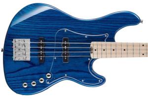 CORT GB74JJAB  - Basse jazz bleu trans