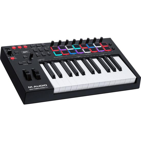 M-AUDIO KMD OXYGENPRO25 - Clavier-maître USB/MIDI 25 touches pads RVB