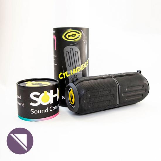 SOHO CYLINDERS - Enceinte bluettoth stéréo TWIN