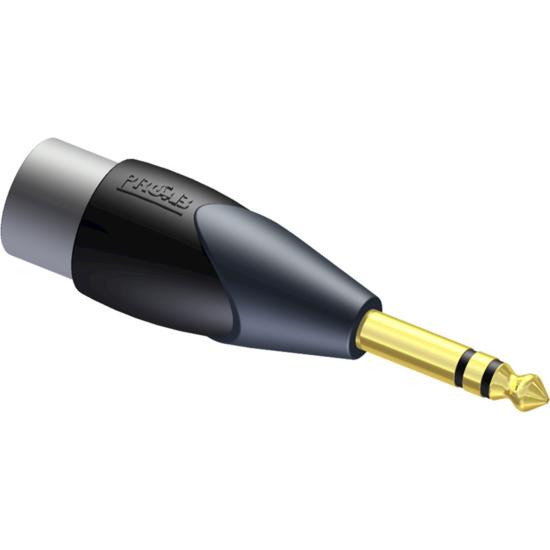 PROCAB - CLP125 - Classic adaptateur XLR mâle - jack 6,35 mm stéréo