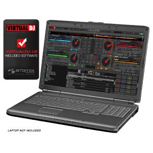 JBSYSTEMS DJ-KONTROL 4 - Contrôleur MIDI professionnel 4 canaux pour DJ