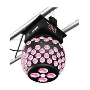 POWER LIGHTING MAGIC BALL - Sphère DMX 4 Leds de 3 Watts 4 en 1