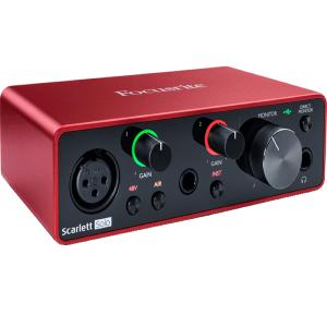 FOCUSRITE - SCARLETT3 SOLO - Interface audio - USB - 2 in/2 out USB-C