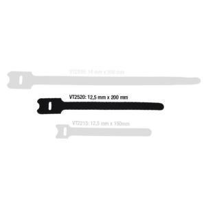 ADAM HALL - VT 2520 - Serre-câble 200x25 mm noir