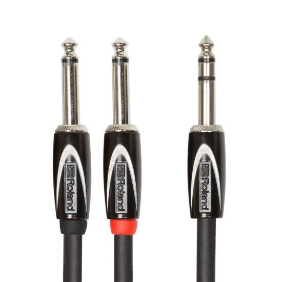 ROLAND - RCC-5-TR28 - Cable audio 2x jack mono - jack stereo - 1,5m