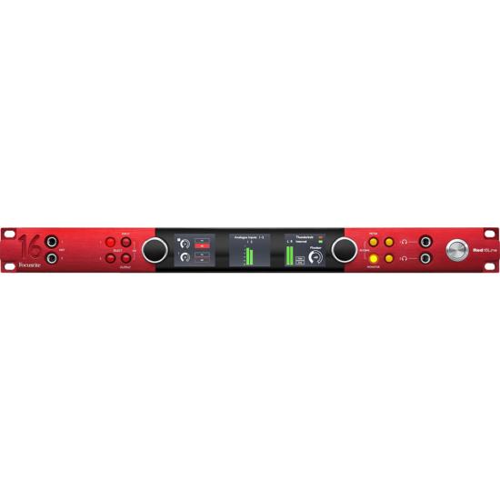 FOCUSRITE PRO RFR RED-16LINE - Red - Interface 64 in / 64 out