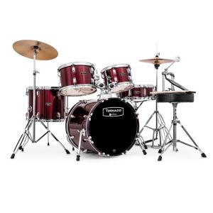 TORNADO BY MAPEX - batterie 18" 5F Bordeaux