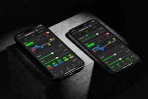 AUDIOPHONY CARBON15A - Enceinte active 15″ + 1,35″ – 1500 W RMS avec DSP