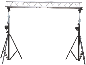 Portique Lumière Alu 4.00 x 6.00 m 160 Kgr de charge avec pieds treuil