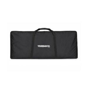 YOURBAN DJ BOOTH 300 BL - Stand DJ avec Lycra Noir + Housse