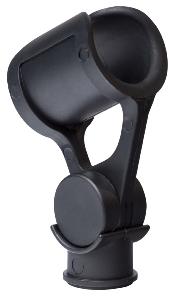 Proel APM45 - Pince micro en ABS, Ø 32 - 39 mm, double filetage 3/8" et 5/8"