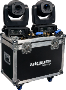 ALGAM LIGHTING LAL MS100-FLIGHT-DUO - Pack 2 x MS100 en flight case