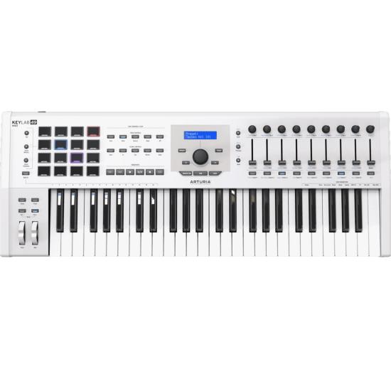 ARTURIA OAR KEYLABMKII49-WH - clavier maitre 49 touches - blanc