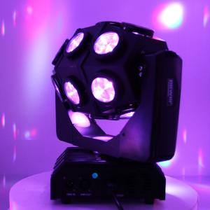 POWER LIGHTING SPIDER CRUNCH - Effet à LED CREE 18x10W 4EN1 RGBW