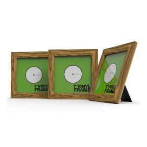 GLORIOUS VINYL FRAME SET 7" BOIS - Pack de 3 cadres vinyles - Bois