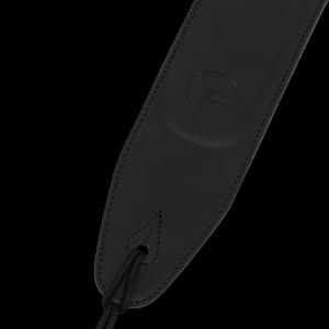 PRODIPE SUIR4 - Sangle Cuir pleine fleur noire rembourrée pour guiitare