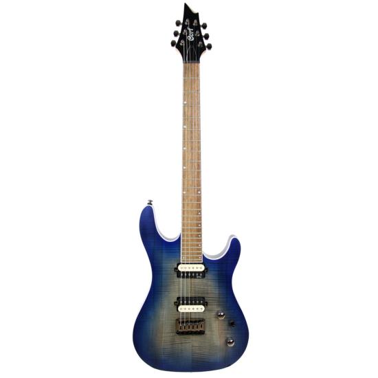 CORT KX300 COBALT BURST - Guitare électrique corp acajou