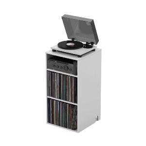 GLORIOUS Modular Mix Rack White - mobilier pour dj finition blanche