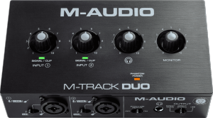 M-AUDIO RMD MTRACK-DUO - 2 canaux, 2 entrées combo XLR/jack