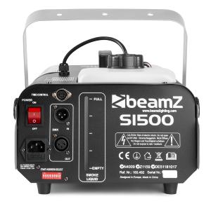 BEAMZ S1500 - MACHINE À FUMÉE 1500 W, DMX, AVEC PROGRAMMATEUR