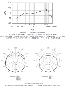 SHURE SSE 55SHT2 - Voix - Tête de mort dynamique cardioïde