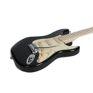 PRODIPE GUITARS STJUNIOR BK - Guitare électrique 3/4 Noir + Housse