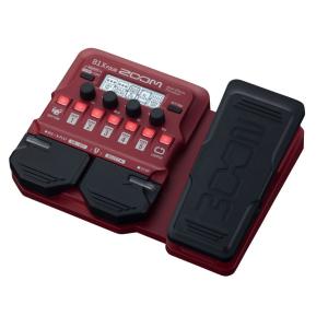 ZOOM B1X FOUR - Pédale multieffet pour basse avec pédale d'expression