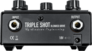 ASHDOWN MAS TRIPLE-SHOT-UK - Distorsion à 3 bandes Made In UK