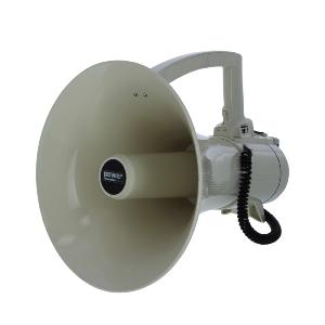 POWER ACOUSTICS MEGAPOWER 45M BAT - Megaphone 45W avec Combiné Sur Batterie