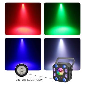 Power Lighting METEOR TERRA - Effet led 4 en 1