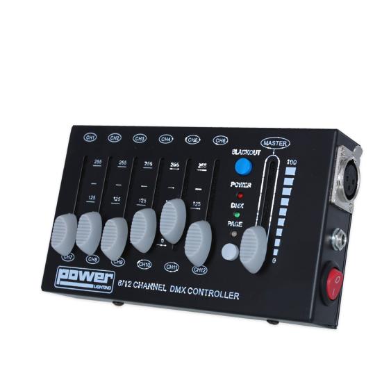 POWER LIGHTING MINISHOW 12C - console DMX 12 canaux