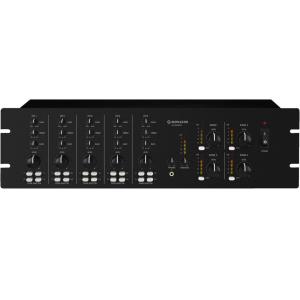 MONACOR PA-4040MPX - Table de mixage public adress, 4 zones, 4 canaux